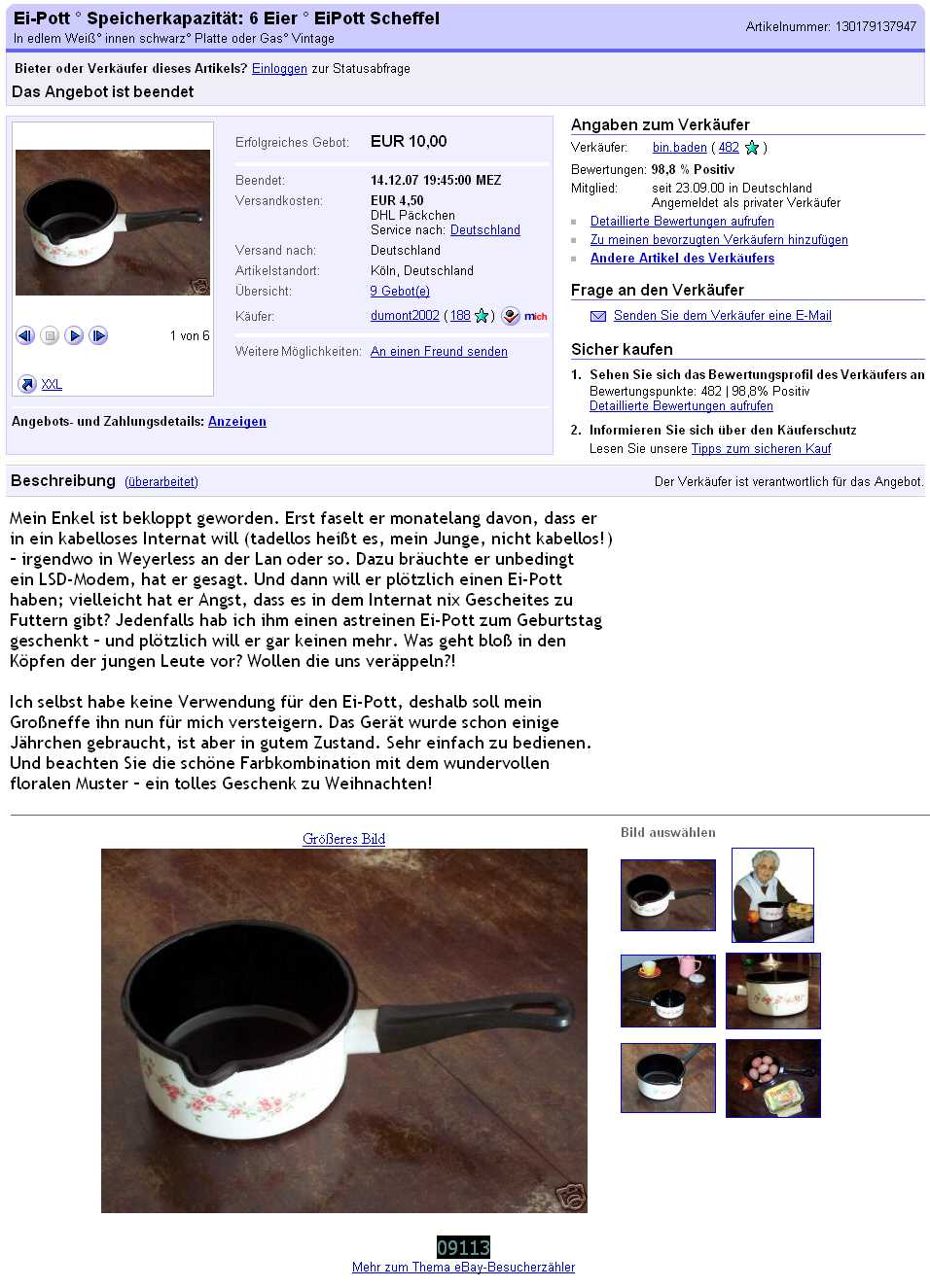 Bild des Monats November 2010