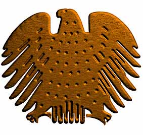 Der Bundesadler der Bundesrepuplik Deutschland